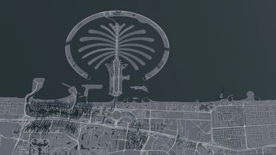Dubai real estate market map showing rental yield and resale depth by area