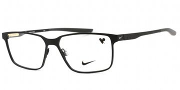 NIKE
8048
SATIN BLACK/DARK GREY / CLEAR DEMO LENS
Color Code : 003
Size : 55X14X140
UPC : 8868954774