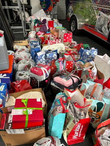 Destin Angel Tree donations for the orphans at Christmas