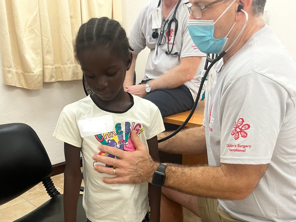 Medical team completing pre-operative screenings before surgery