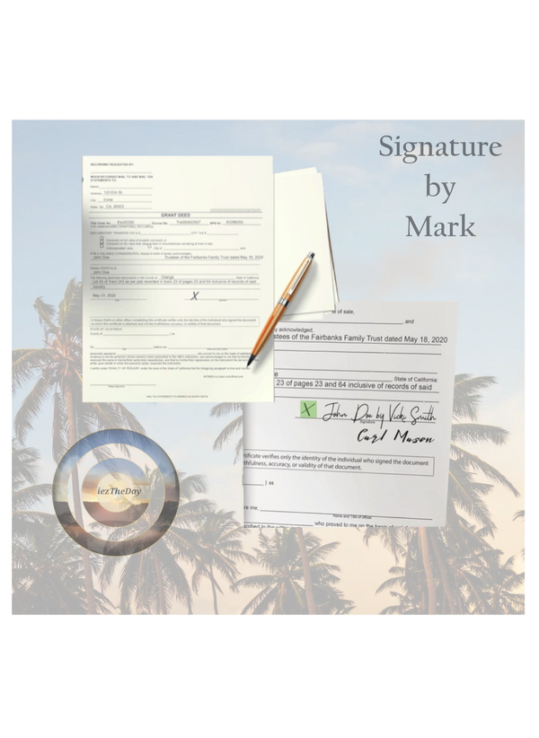 Image sample Signature by mark
