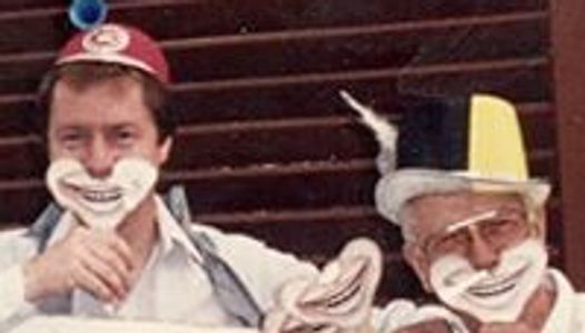 Mike (left) and his father Andrew