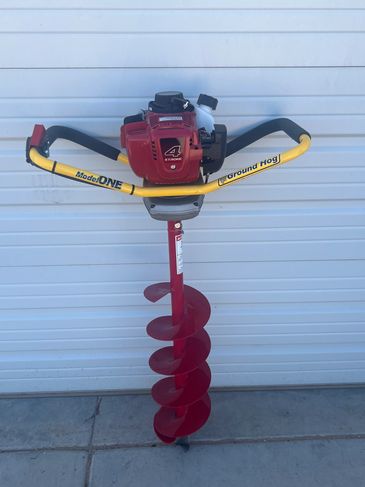 Hand 2 person auger rental, scissor lifts, telehandler, excavators, skid steers, backhoe, loader