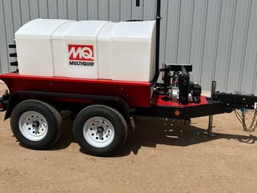 Multiquip water wagon, hitches available with adaptors, bobcats, stump grinder, compactor, loader