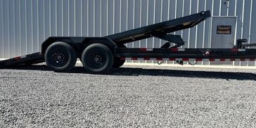 Hydraulic tilt deck trailer, scissor lifts, low profile car hauling.  Bumper pulls. Hitches, binders
