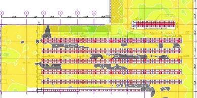 The image shows the Signal Strength and SNR in 5 GHz for the site. There are 16 Access points but lo