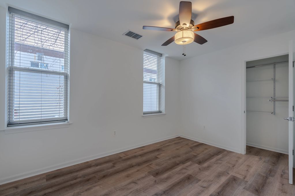 Each bedroom comes with a fully adjustable closet to meet any of your storage needs.