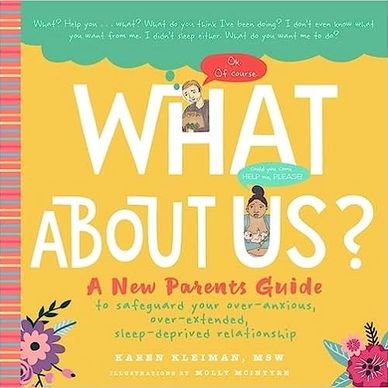 What About Us by Karen Kleiman
Navigating new parenthood and the couple relationship
Hanna Watkins