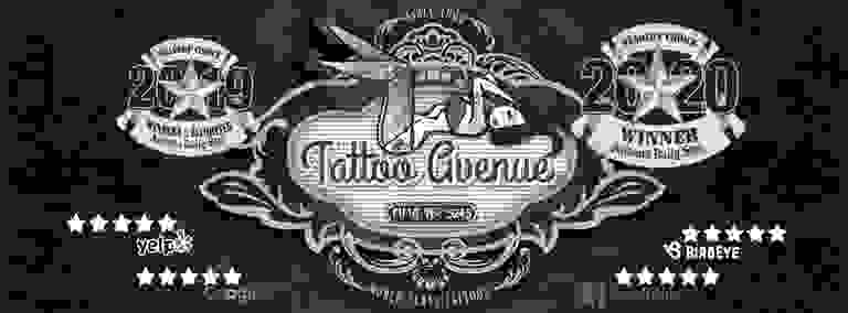 Tattoo Avenue Tucson tattoo shop parlor best of Tucson tattoo piercing