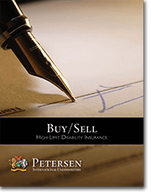 Buy / Sell Disability Brochure from Petersen International Underwriters