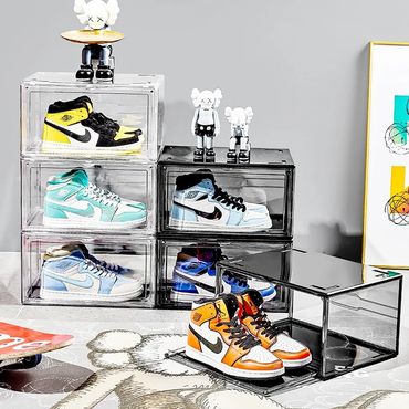 Shoes storage box,AJ Shoes display box,AJ Shoes transparent acrylic display box