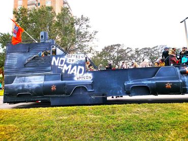 District of No-Mad Nation float