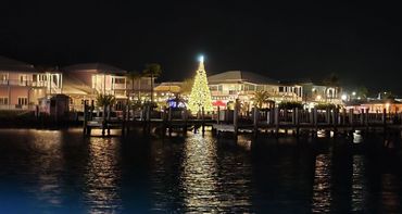 The Lucaya Market Square at Christmas