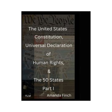 Cover of a book about US Constitution and Human Rights.