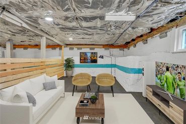 The home owner was ready to fully remodel the basement.  We designed a entertainment area by sealing