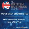 The British Business Awards 2024 Most Innovative Business of the Year Shortlisted