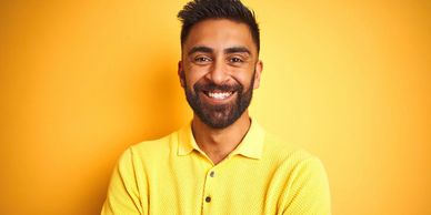 Man in his 20s, illustrating a testimonial for sextasy's relationship and sex coaching