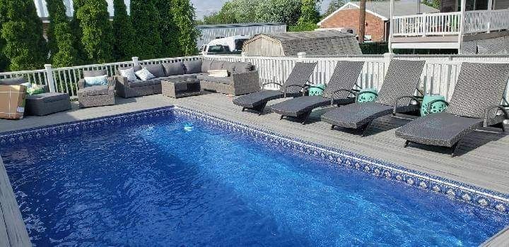Rectangle  Radiant insulated Pool