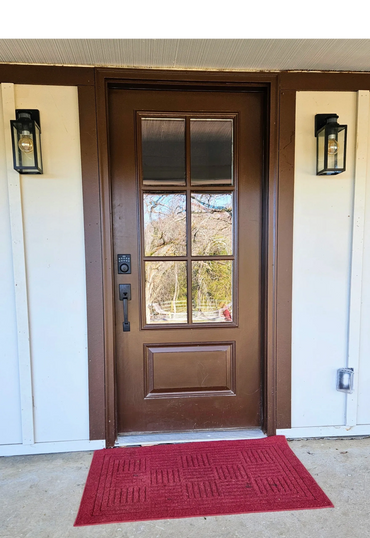 Cottage front entrance.