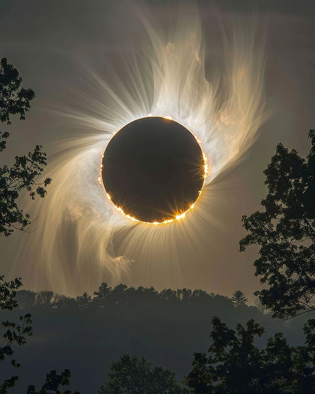 Solar Eclipse April, 2024, the founding month of this digital platform.