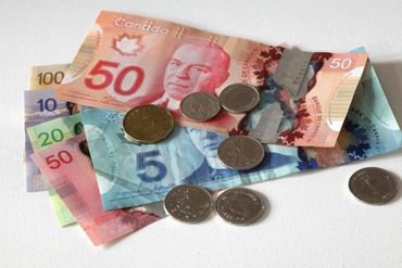 Money. We accept cash payments