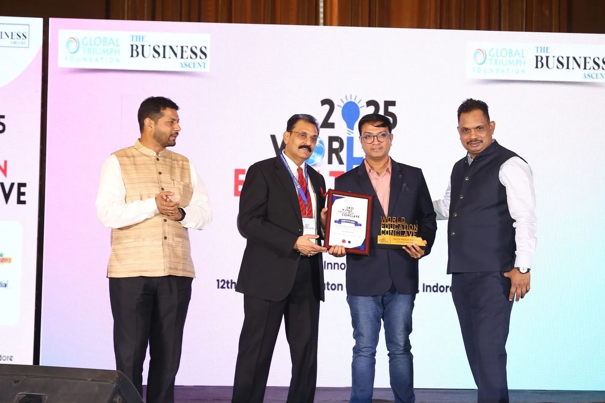 Most Promising Preschool of the year at The World Education Conclave 2025