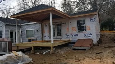 Deck power washing should be done once a year.