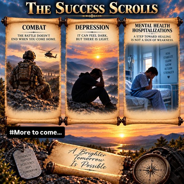 The Success Scrolls on mental health and resilience.