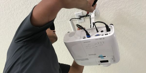 Projector installation