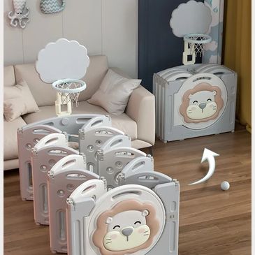 Corral para bebés y niños con su propio espacio para jugar y aprender