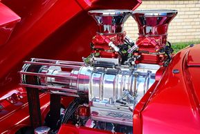 Supercharged Ford Motor
