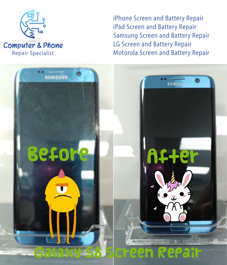 #Samsung S8 Front LCD Screen Repair