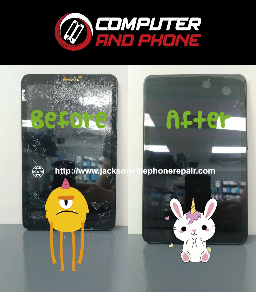 #Tablet Repair in Jacksonville, #iPad Repair in Jacksonville, #iPhone Repair in Jacksonville