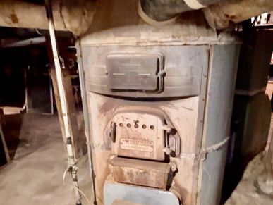Old Coal Octopus Furnace observed during a home watch visit.