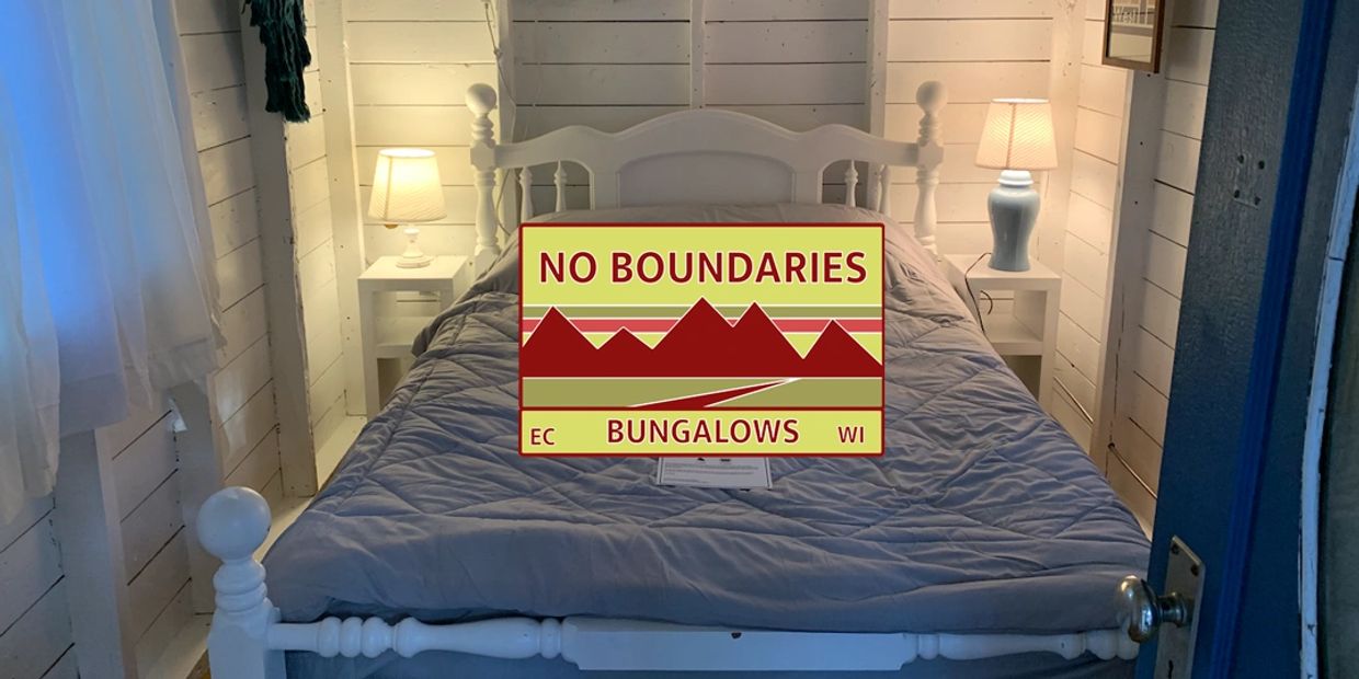 No Boundaries Bungalow interior, a bunkhouse used part-time by family or as a short term rental.