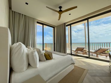 Luxurious beachfront condo at Corasol, offering breathtaking ocean views and direct beach access