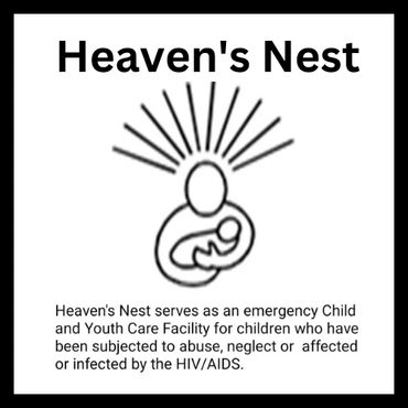 Logo of Heaven's Nest, an emergency care facility for children affected by abuse or HIV/AIDS.
