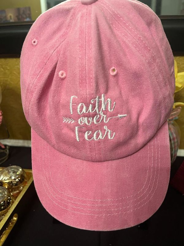 FAITH OVER FEAR HAT