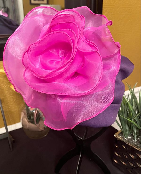 THE ADAH FLOWER TURBAN