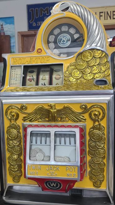 antique slot machine