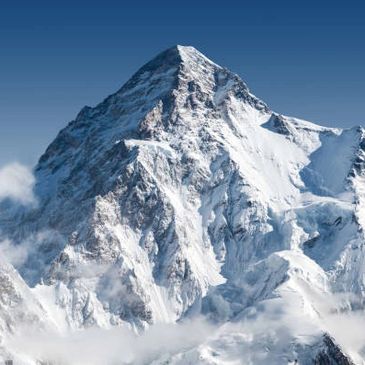 Snow covered mountain
