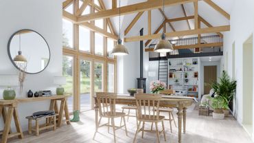 Barn 2 Internal current Luxury developments for Ashridge place, Wokingham.