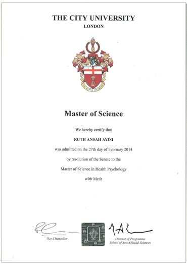 Masters of Science Health Psychology