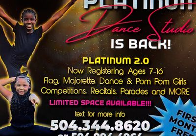 Dance studio reopening with new classes for girls aged 7-16.