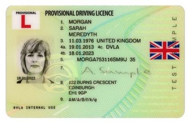 Get my provisional licence