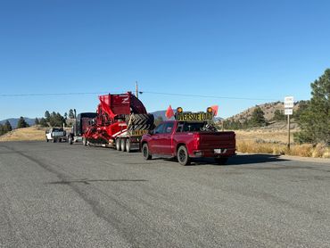 potato processor from Blackfoot Idaho to Taber Alberta crossing at Coutts Alberta for 520 transport