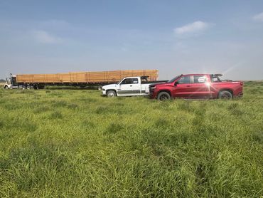 some extra long trusses from Fort Macleod to Drumheller Alberta