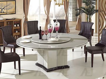 Marble Top Round Dining Table