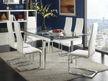 Wexford Chrome Extendable Dining