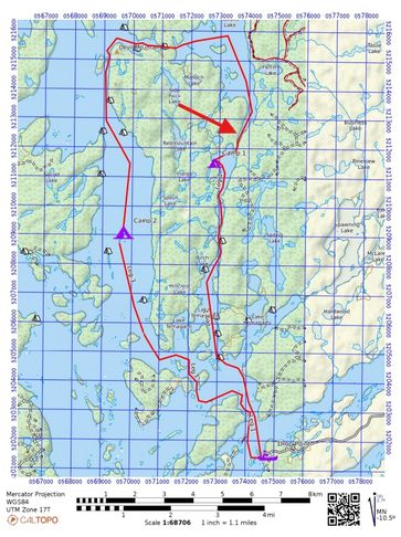 Topographic Map Navigation